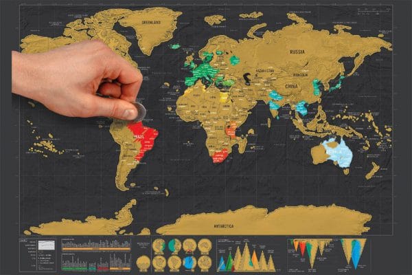 Travel Scratch World Map