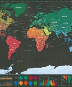 Travel Scratch World Map