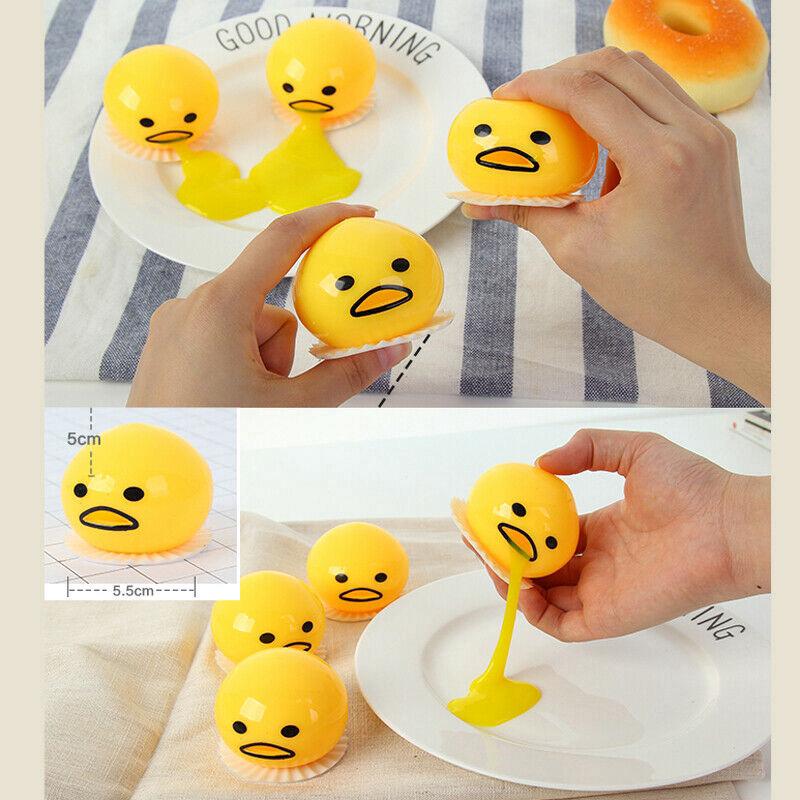 egg yolk stress ball