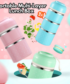 Portable Multi-Layer Lunch Box