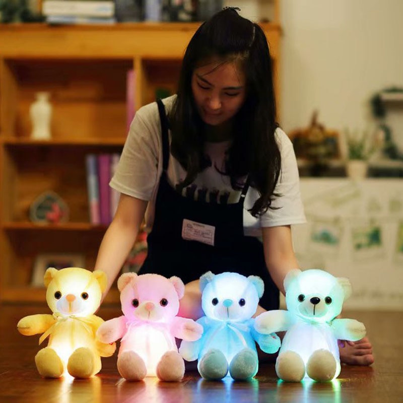 glowing teddy