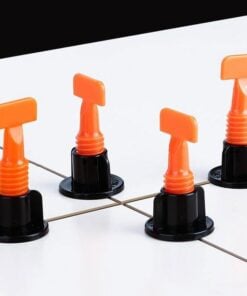 REUSABLE ANTI-LIPPAGE TILE LEVELING SYSTEM