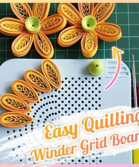 Easy Quilling Winder Grid Board