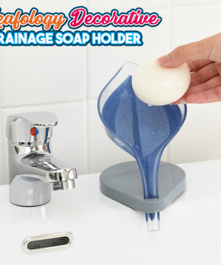 Leafology Decorative Drainage Soap Holder