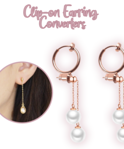 Clip-on Earring Converters