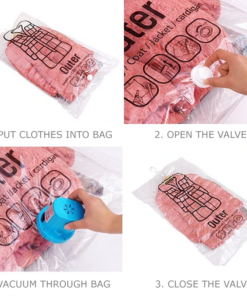 Jumbo Hanging Coat Vacuum Bag