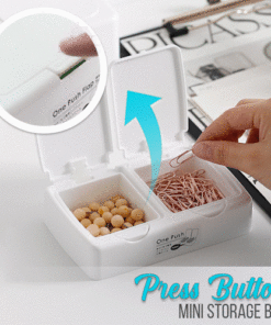 Press-Button Mini Storage Box