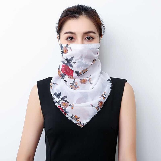 Woman Lightweight Sun Protection Silk Scarf - Get 75% OFF – Wowelo