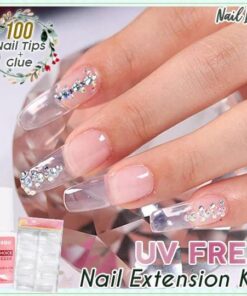 NailIt™ UV-free Nail Extension Kit (100 Tips)