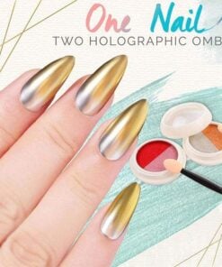 Dual-Color Chromatic Mirror Nail Powder