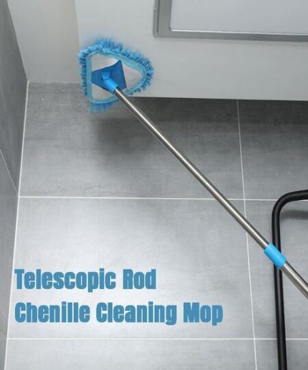 Telescopic Rod Chenille Cleaning Mop