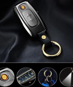 Car Logo Multifunction Keychain With Watch