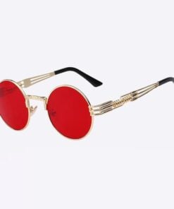 2 Chainz Vintage Sunglasses - Steampunk Round Shades