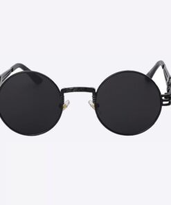 2 Chainz Vintage Sunglasses - Steampunk Round Shades