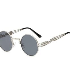 2 Chainz Vintage Sunglasses - Steampunk Round Shades