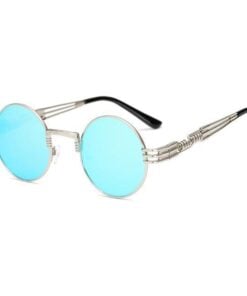 2 Chainz Vintage Sunglasses - Steampunk Round Shades