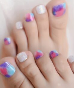 Easy Press On Gel Toe Nail