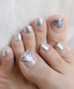 Easy Press On Gel Toe Nail