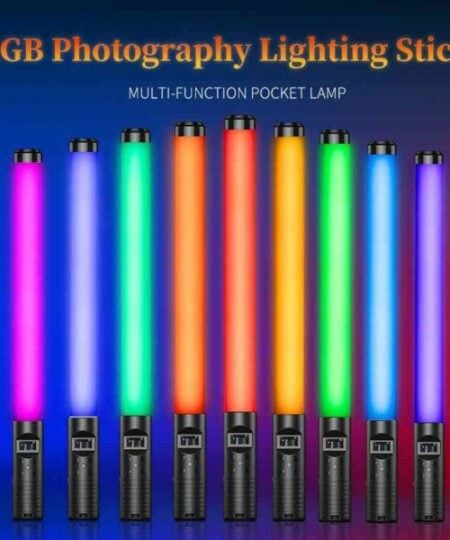 RGB Colorful LED Stick Fill Light Handheld 20W 3000K LED Flash Light