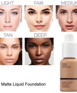 （NEW YEAR SALE 🎉 - SAVE 50% OFF!!🔥）2020 New Creative Flawless Matte Liquid Foundation - BUY 3 FREE SHIPPING!!