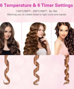 45% Off Last Day Promotion-- Auto Rotating Ceramic Hair Curler