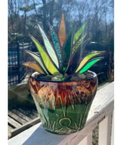 Suncatcher Stained Agave Plante-Buy More Save More