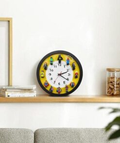 50% OFF TODAY! Wall Clock Including 12 Superheroes