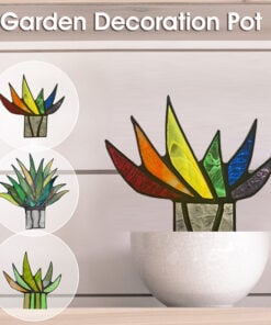 Suncatcher Stained Agave Plante-Buy More Save More