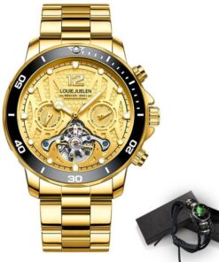 Accessories are important items to make up your luxury and prominence, especially the watch. This Mechanical watch luxury is suitable for all types of costumes. You can combine it with any style you like. Buy it now🔥🔥🔥