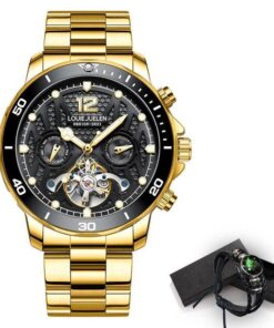 Accessories are important items to make up your luxury and prominence, especially the watch. This Mechanical watch luxury is suitable for all types of costumes. You can combine it with any style you like. Buy it now🔥🔥🔥