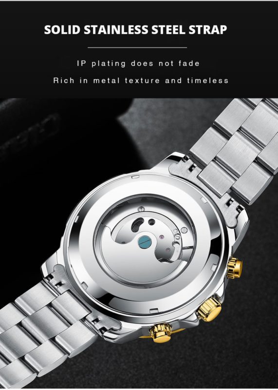 Accessories are important items to make up your luxury and prominence, especially the watch. This Mechanical watch luxury is suitable for all types of costumes. You can combine it with any style you like. Buy it now🔥🔥🔥