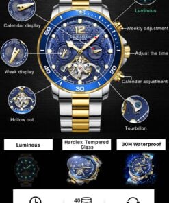 Accessories are important items to make up your luxury and prominence, especially the watch. This Mechanical watch luxury is suitable for all types of costumes. You can combine it with any style you like. Buy it now🔥🔥🔥