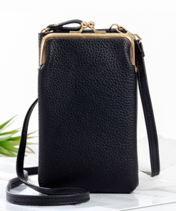 (🔥Hot Summer Sale - 50% OFF) Women Phone Bag Solid Crossbody Bag - Buy 2 Free Shipping