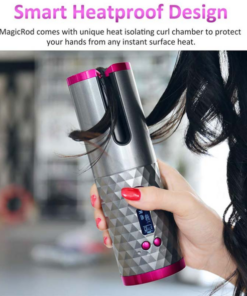 45% Off Last Day Promotion-- Auto Rotating Ceramic Hair Curler