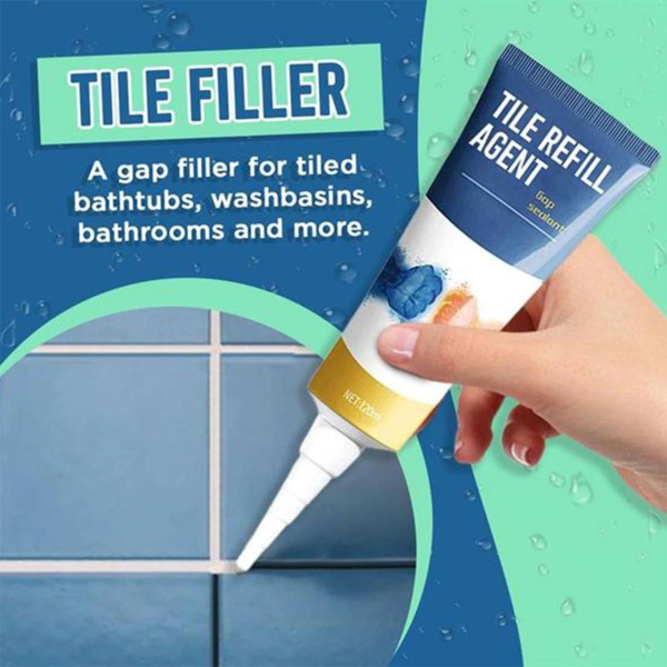 (🔥Summer Hot Sale -49%OFF) Tile Refill Agent With A Free Scraper