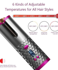 45% Off Last Day Promotion-- Auto Rotating Ceramic Hair Curler