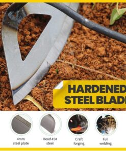 All-steel Hardened Hollow Hoe