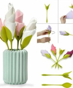 【SUMMER PROMOTION BUY 15 GET 10 FREE】3-Second Bloom Napkin Folder🌷