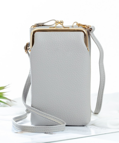 (🔥Hot Summer Sale - 50% OFF) Women Phone Bag Solid Crossbody Bag - Buy 2 Free Shipping