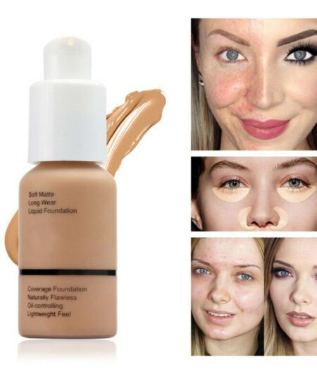 （NEW YEAR SALE 🎉 - SAVE 50% OFF!!🔥）2020 New Creative Flawless Matte Liquid Foundation - BUY 3 FREE SHIPPING!!