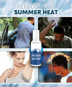 Body Cooling Shirt Spray