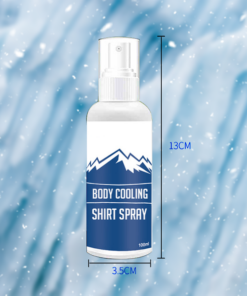 Body Cooling Shirt Spray