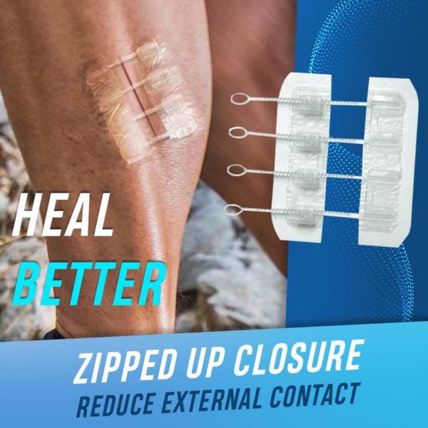 Recovery Closure Zipped Up Bandage Patch