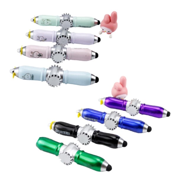 (SUMMER HOT SALE - SAVE 50% OFF) Multifunctional LED Gyro Rotating Pen - BUY 4 GET 2 FREE