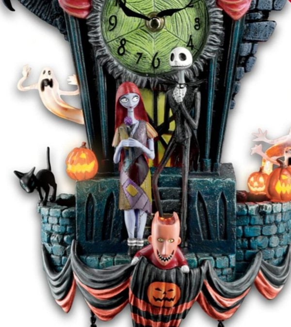 Disney Tim Burton 'The Nightmare Before Christmas' Wall Clock