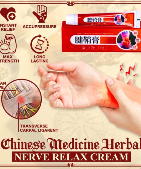 Chinese Medicine Herbal Nerve Relax Cream
