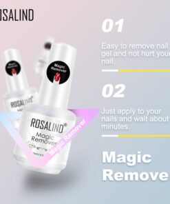 💖Summer Hot Sale 50% Off ⚡ROSALIND Nail Gel Polish Magic Remover