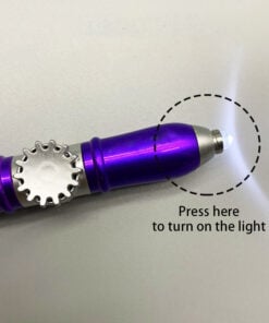 (SUMMER HOT SALE - SAVE 50% OFF) Multifunctional LED Gyro Rotating Pen - BUY 4 GET 2 FREE