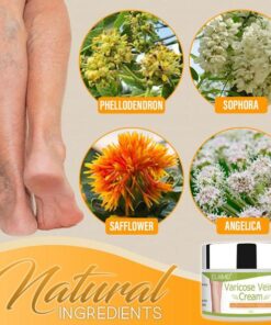 Organic Healing Cream for Varicose Vein