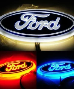 4D Car Logo Badge LED Light